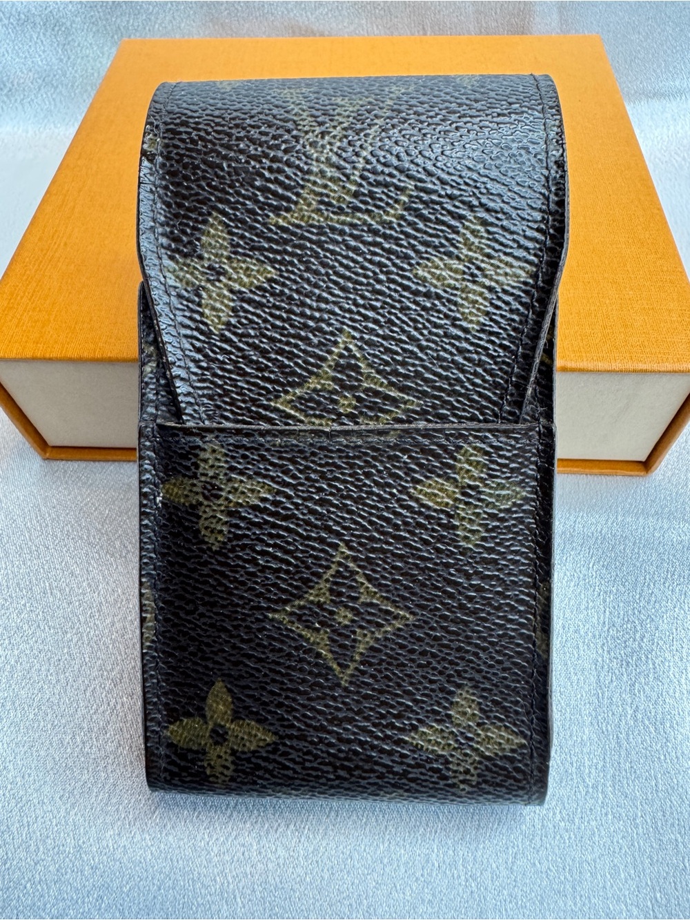 Louis Vuitton LV Monogram Canvas Cigarette Pouch Unisex